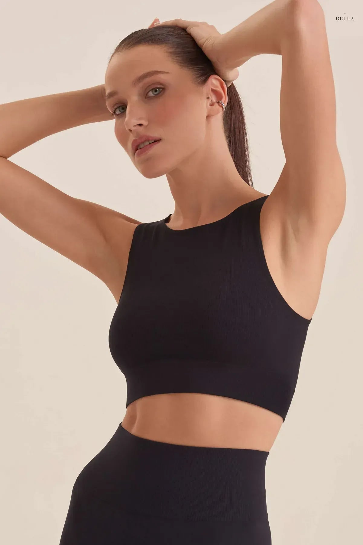 Women's Smooth Leggings - Black