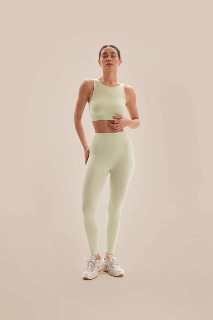 Women's Smooth Leggings - Minty Green
