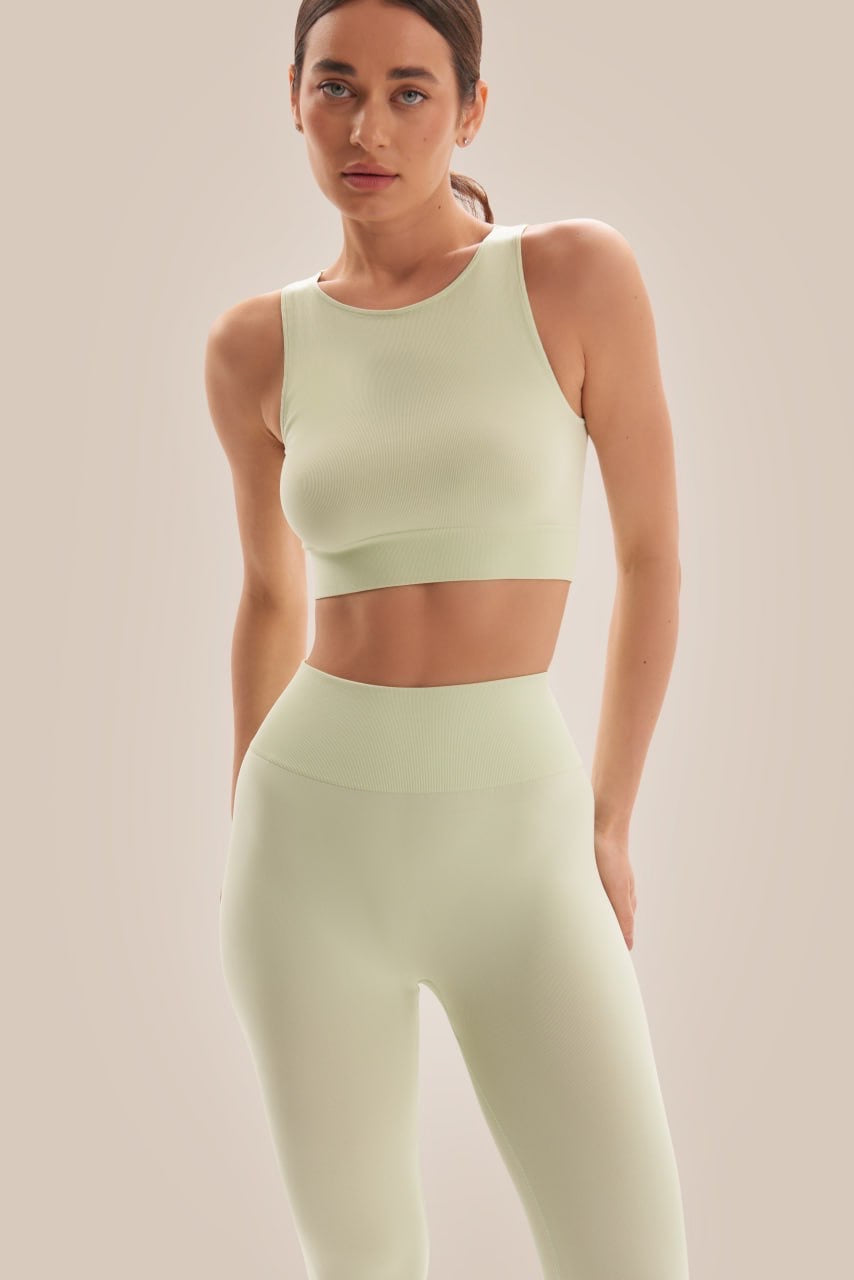 Women's Smooth Leggings - Minty Green