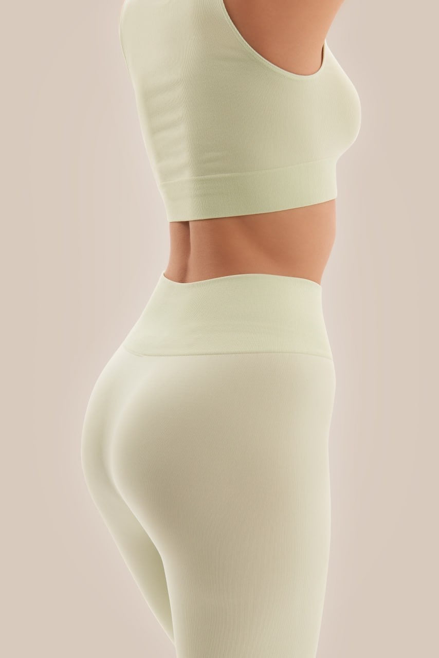 Women's Smooth Leggings - Minty Green