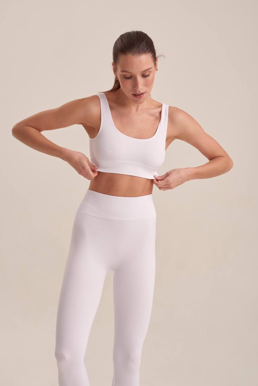 Ribbed Leggings for Women — Coconut Water